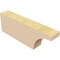 Ekena Millwork 2in. W x 4in. H x 12in. L Huntington Woodgrain TimberThane Rafter Tail, Primed Tan RFTUR02X04X12HUNRCPR - alternate 5